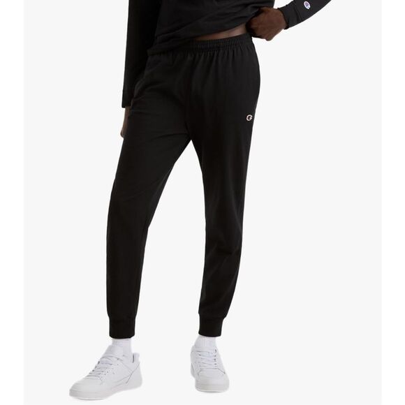 Champion Black NWT Joggers Everyday Cotton Lightweight Lounge Knit - Picture 2 of 5